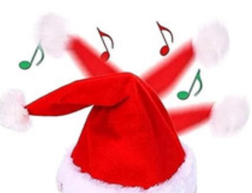 Gorro Bailarín y Musical / Navidad