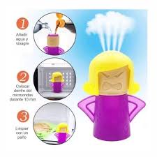 Limpiador a vapor para microondas